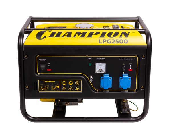 Бензино-газовый генератор Champion LPG2500