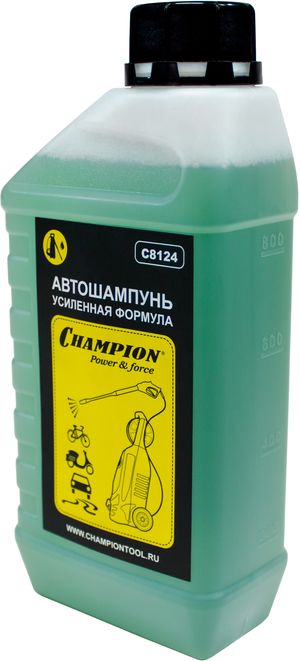 Шампунь и прочие принадлежности для мойки CHAMPION C8124 Шампунь и прочие принадлежности для мойки Чемпион C8124