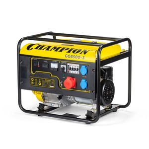 Бензиновый генератор CHAMPION GG6500-3 Бензиновый генератор ЧЕМПИОН GG6500-3