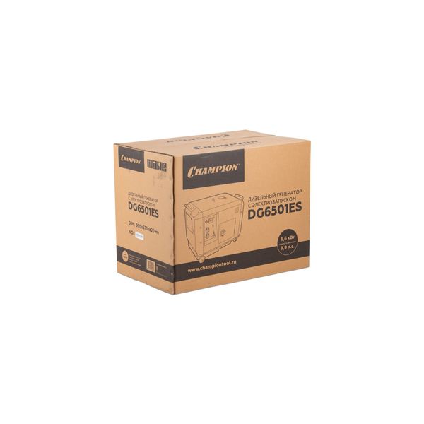 Дизельный генератор ЧЕМПИОН DG6501ES