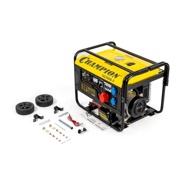 Бензиновый генератор ЧЕМПИОН GG7501E-3