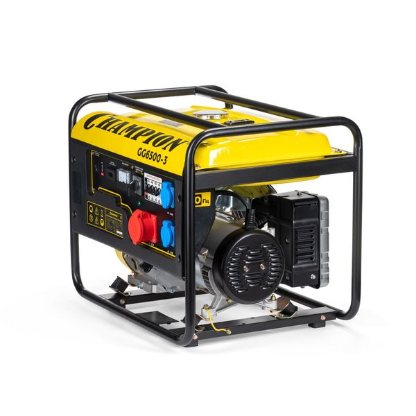 Бензиновый генератор CHAMPION GG6500-3 Бензиновый генератор ЧЕМПИОН GG6500-3