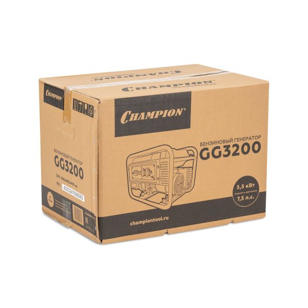 Бензиновый генератор ЧЕМПИОН GG3200