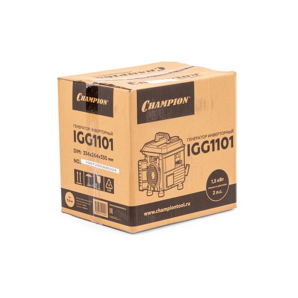 Инверторный генератор CHAMPION IGG1101 Инверторный генератор ЧЕМПИОН IGG1101