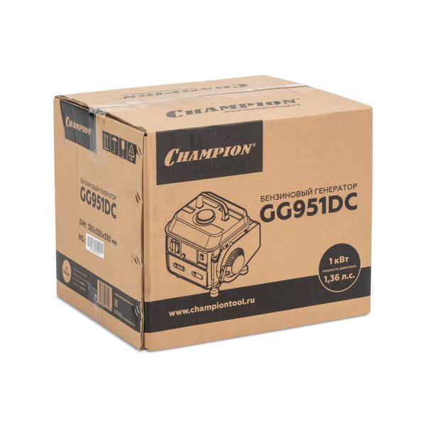 Бензиновый генератор ЧЕМПИОН GG951DC