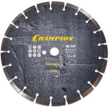 Диск алмазный CHAMPION бетон ST Concremax, С1612