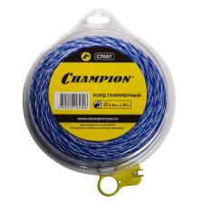 Корд (леска) трим.CHAMPION  Sky-cutter  2.4мм*  87м (витой квадрат), C7057
