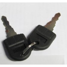 Ключ замка зажигания  Генератора  GG7500-3,DTP80E,DTP81E (комплект из 2 шт.)