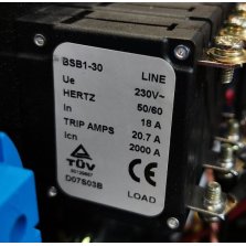 Выключатель сети  Генератора  GG7501E-3 18A