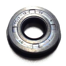 Сальник  бензопилы 12х28х6 с буртиком коленвала 120T,125Т правый, сторона сцепления. Замена для арт. 17120T011R.