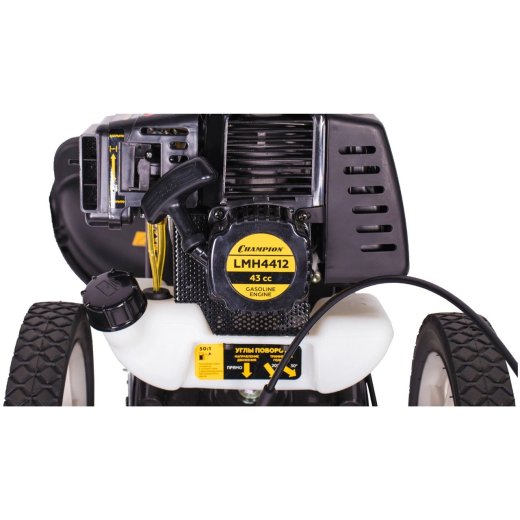 Изображение Газонокосилка/Триммер колесный Champion LMH4412