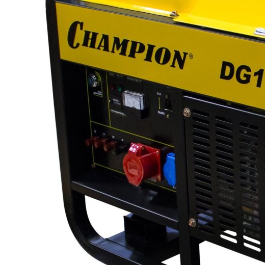 Изображение Генератор дизельный Champion DG10000E-3, 12,5 кВт
