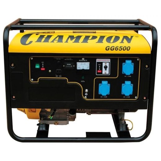 Изображение Генератор бензиновый Champion GG6500, 5 кВт