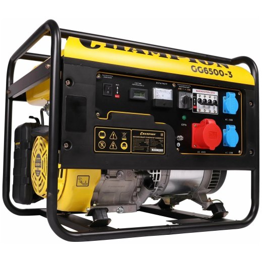 Изображение Генератор бензиновый Champion GG6500, 5 кВт