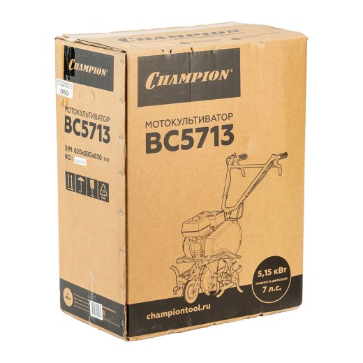 Изображение Культиватор бензиновый CHAMPION ВC5713, 7 л.с.