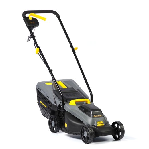 Газонокосилка эл. CHAMPION EM3212/1 (1,2 кВт пласт.травосб. 30л ширина 320мм 30-70мм, 7,1кг)