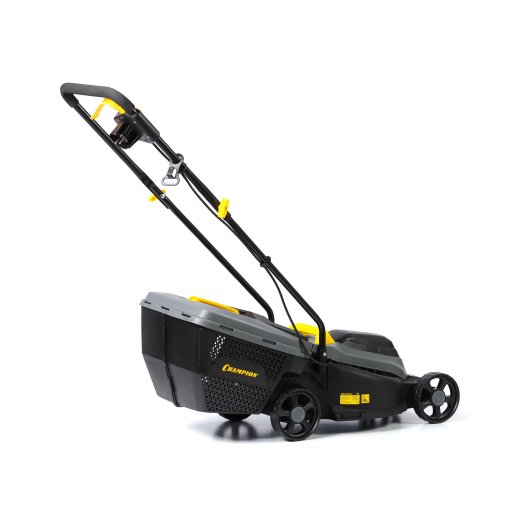 Изображение Газонокосилка эл. CHAMPION EM3212/1 (1,2 кВт пласт.травосб. 30л ширина 320мм 30-70мм, 7,1кг)