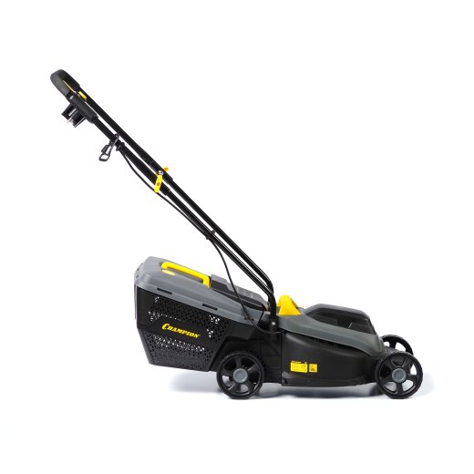 Изображение Газонокосилка эл. CHAMPION EM3212/1 (1,2 кВт пласт.травосб. 30л ширина 320мм 30-70мм, 7,1кг)