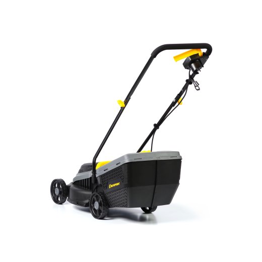 Изображение Газонокосилка эл. CHAMPION EM3212/1 (1,2 кВт пласт.травосб. 30л ширина 320мм 30-70мм, 7,1кг)