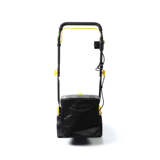 Изображение Газонокосилка эл. CHAMPION EM3816 (1,6 кВт пласт.+ткань травосб. 42л ширина 380мм 30-75мм, 11,3кг)