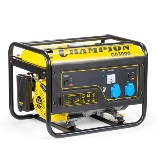 Генератор бензиновый Champion GG3000, 2,3 кВт