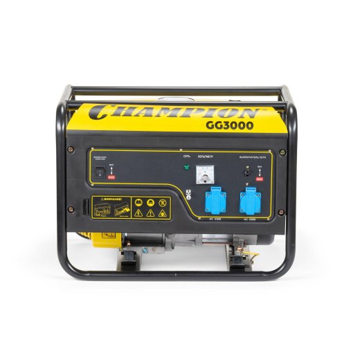 Изображение Генератор бензиновый Champion GG3000, 2,3 кВт