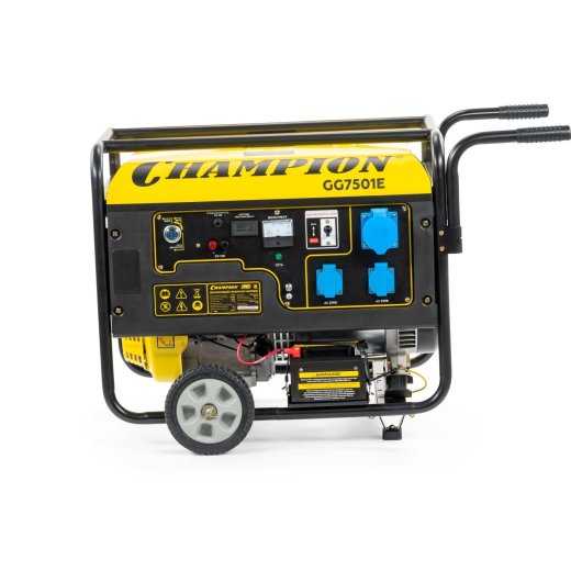 Изображение Генератор бензиновый Champion GG7501E, 6 кВт
