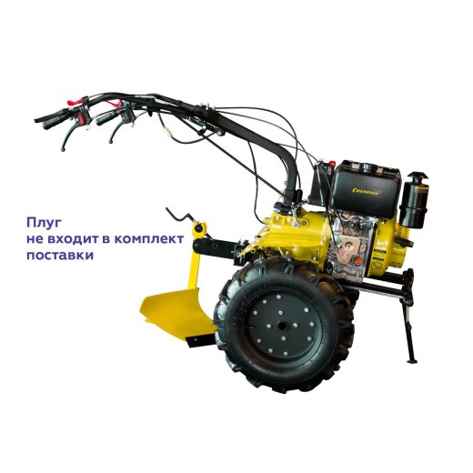Изображение Мотоблок дизельный CHAMPION DC1193E, 9.5 л.с.