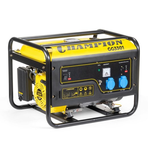 Генератор бензиновый Champion GG3301, 2,8 кВт