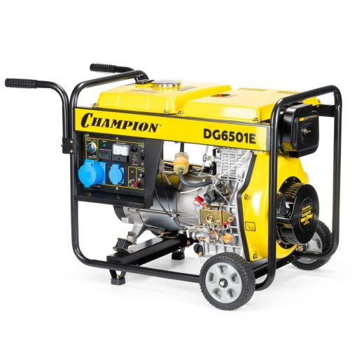 Генератор дизельный Champion DG6501E, 5 кВт