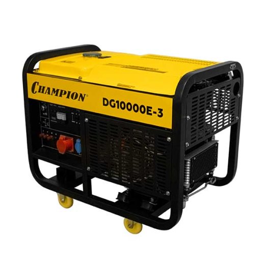 Генератор дизельный Champion DG10000E-3, 12,5 кВт
