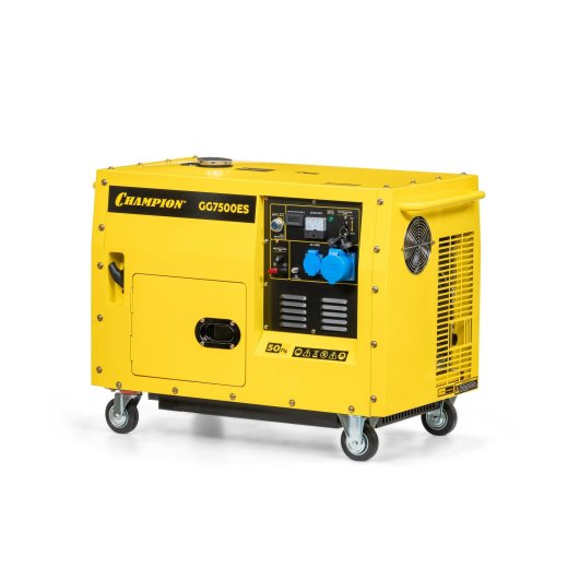 Изображение Генератор бензиновый Champion GG7500ES, 5,5 кВт