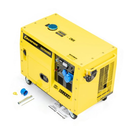 Изображение Генератор бензиновый Champion GG7500ES, 5,5 кВт