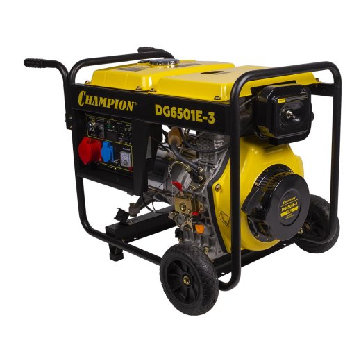 Изображение Генератор дизельный Champion DG6501E-3, 5 кВт
