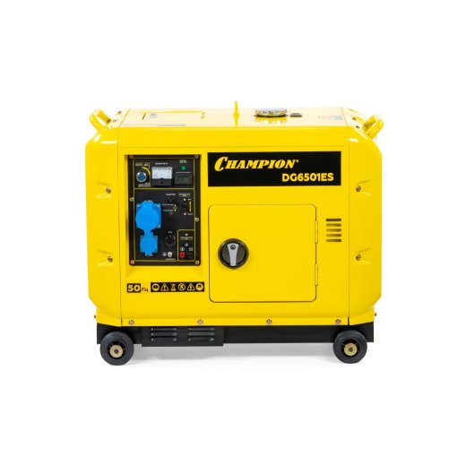 Изображение Генератор дизельный Champion DG6501ES+ATS c автозапуском, 5 кВт