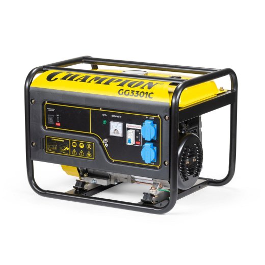 Изображение Генератор бензиновый Champion GG3301C, 2,8 кВт