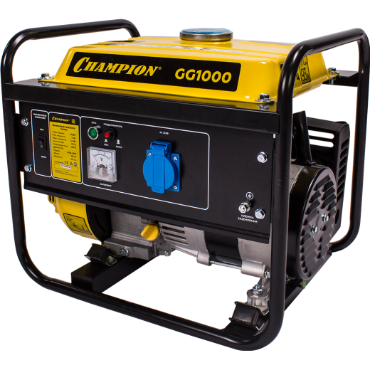 Генератор бензиновый Champion GG1000, 1 кВт