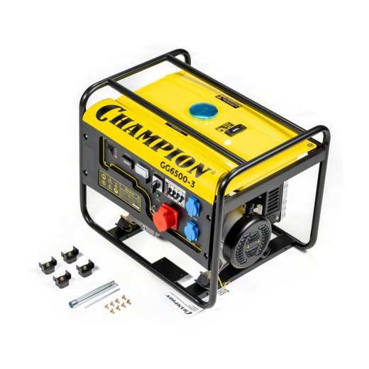 Изображение Генератор бензиновый Champion GG6500-3, 6.2 кВт