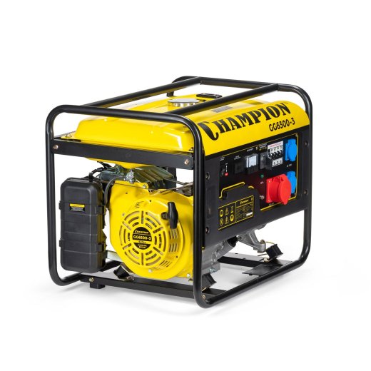 Изображение Генератор бензиновый Champion GG6500-3, 6.2 кВт