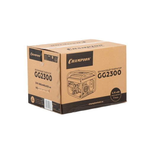 Изображение Генератор бензиновый Champion GG2300, 2,3 кВт