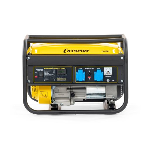 Изображение Генератор бензиновый Champion GG2801, 2,8 кВт