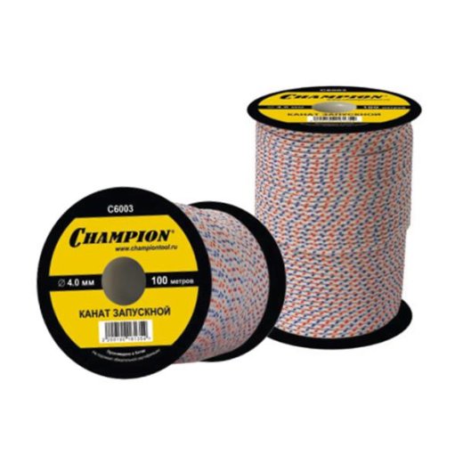 Канат запускной CHAMPION 3,0мм  x 100м, C6001