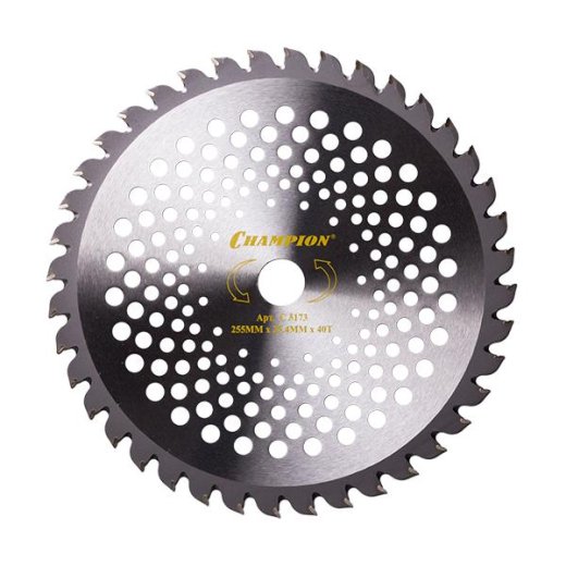 Нож триммерный с зубцами из твердого сплава  Speed 40/255/25,4 (SRM-330ES/SRM-350ES,4605)