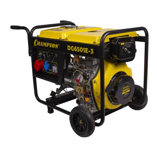Изображение Генератор дизельный Champion DG6501E-3, 5 кВт