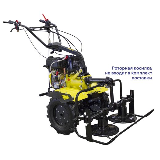 Изображение Мотоблок дизельный  CHAMPION DC1163E, 5.8 л.с.