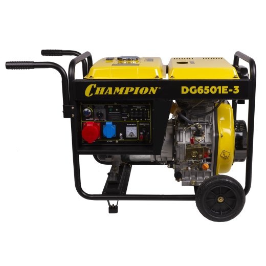 Изображение Генератор дизельный Champion DG6501E-3, 5 кВт