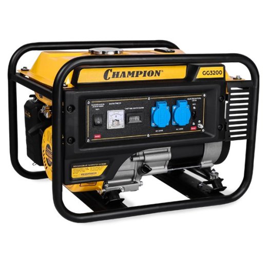 Изображение Генератор бензиновый Champion GG3200, 3,2 кВт