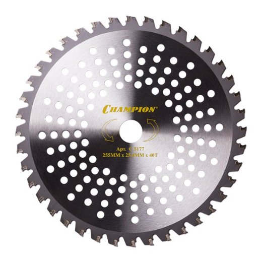 Изображение Нож триммерный с зубцами из твердого сплава  Tiger 40/255/25,4  (SRM-330ES/SRM-350ES,4605)