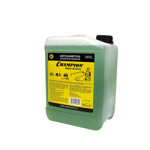 Изображение Автошампунь CHAMPION усиленная формула 5л, С8134
