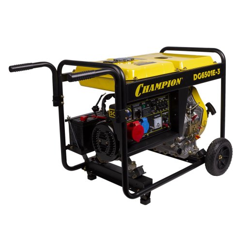 Изображение Генератор дизельный Champion DG6501E-3, 5 кВт